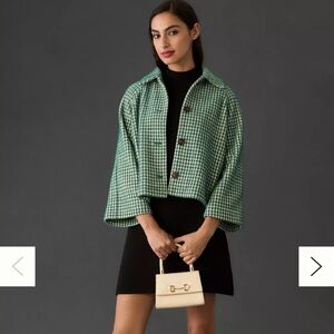 Anthropology Greylin Femme Boxy Swing Jacket Size S